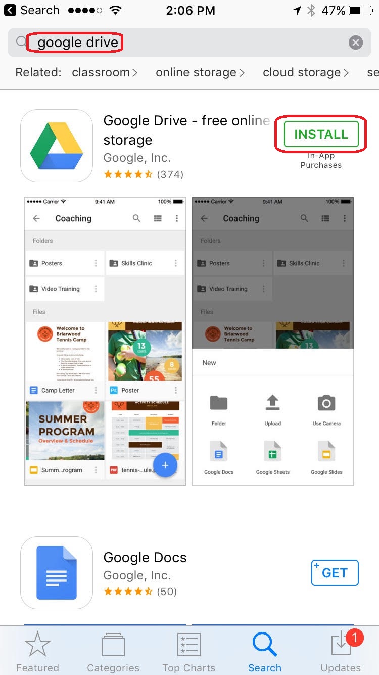 Download Files From Google Drive Ios 10