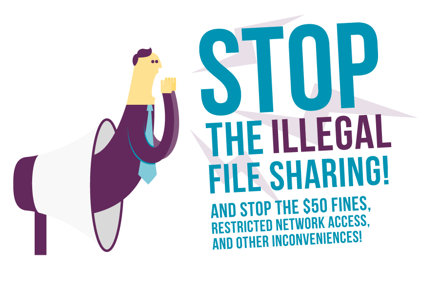 Stop the illegal file sharing