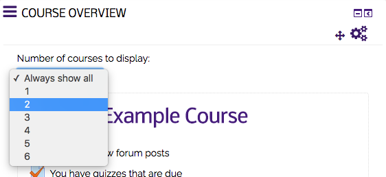 course overview