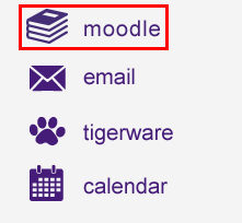 Moodle Icon on myLSU portal