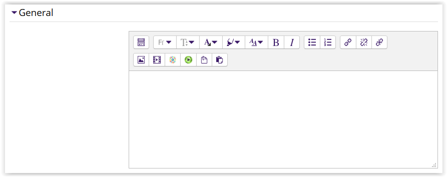 Lesson settings/general settings in moodle 3