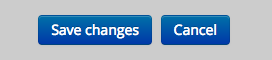 Save changes button