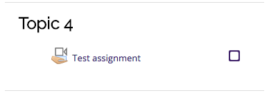 Kaltura Assignment