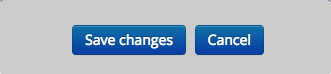 Save changes button