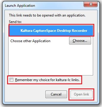 launch application menu