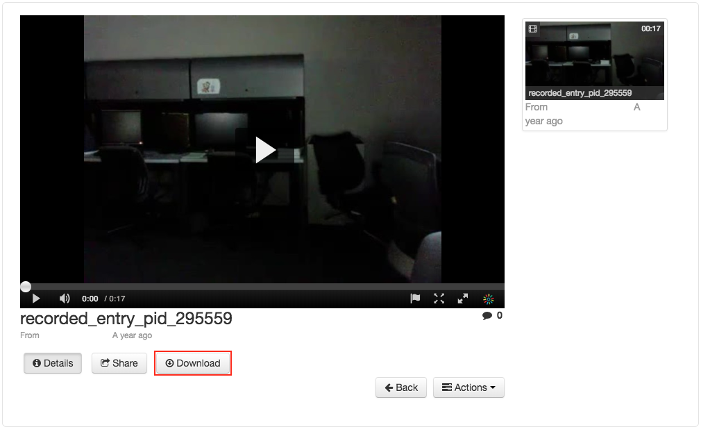 Download button