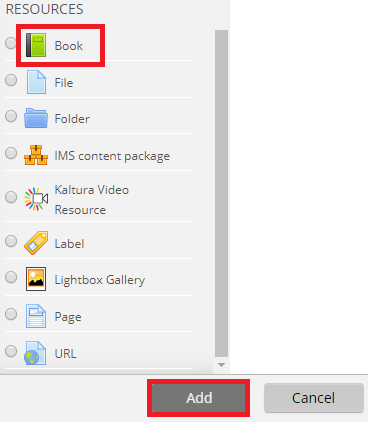 Book Button