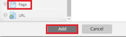 Page Button