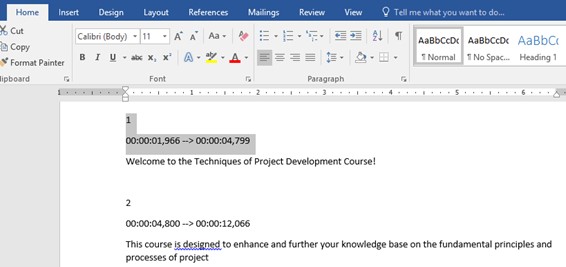 Word Document