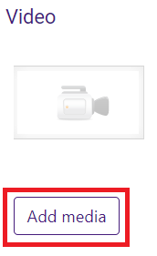 kaltura video section